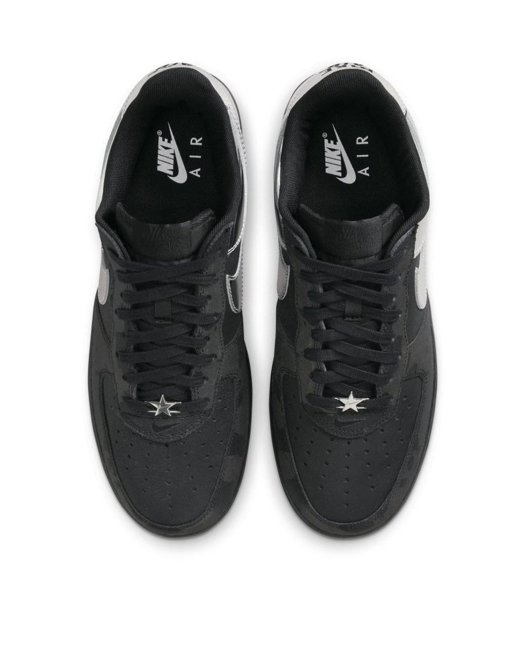 Nike Black Air Force 1 Low Retro 'All Star' Sneakers
