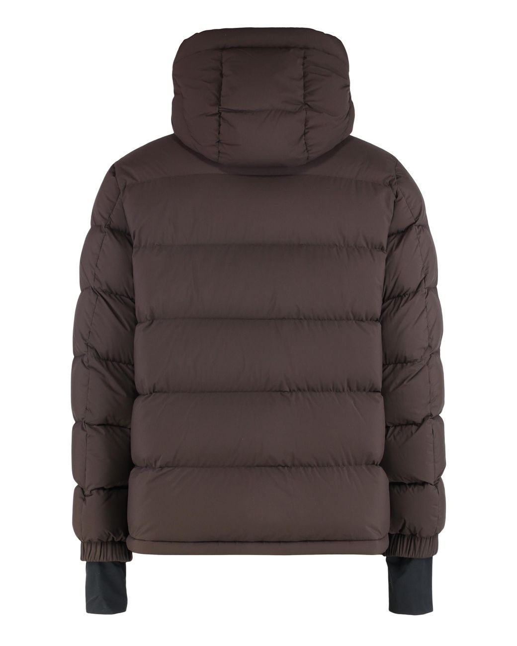 Moncler Brown Ski Jacket Isorno Polyester Padded & Down for men