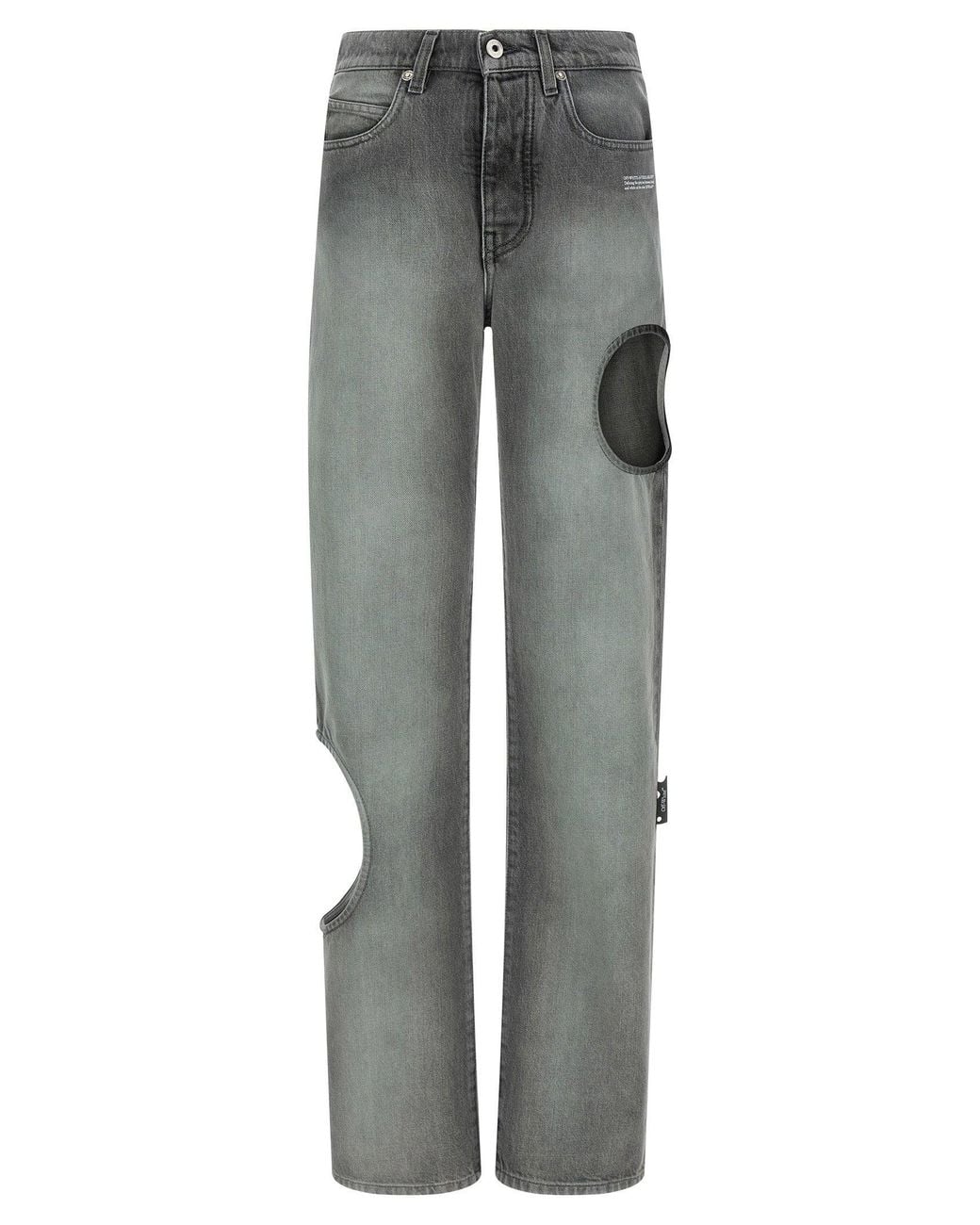 Off-White c/o Virgil Abloh Gray Jeans