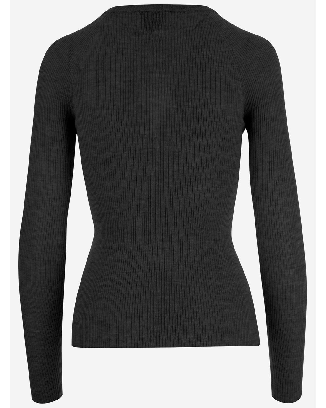 Sa Su Phi Black Cashmere And Silk Knit Knitwear
