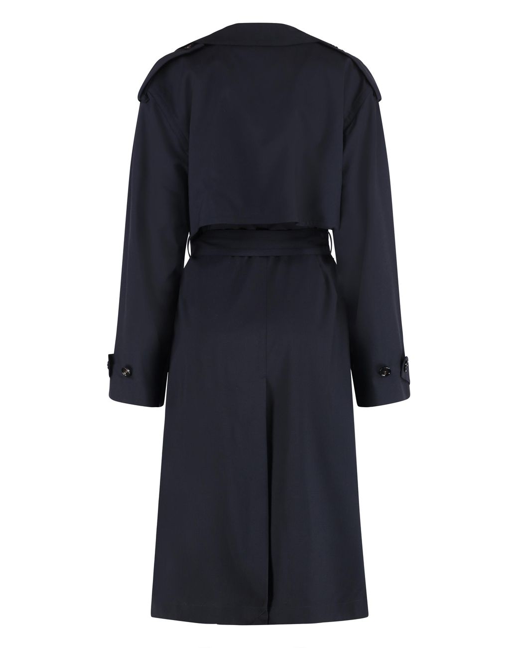 Bottega Veneta Blue Wool Trench Coat & Raincoats