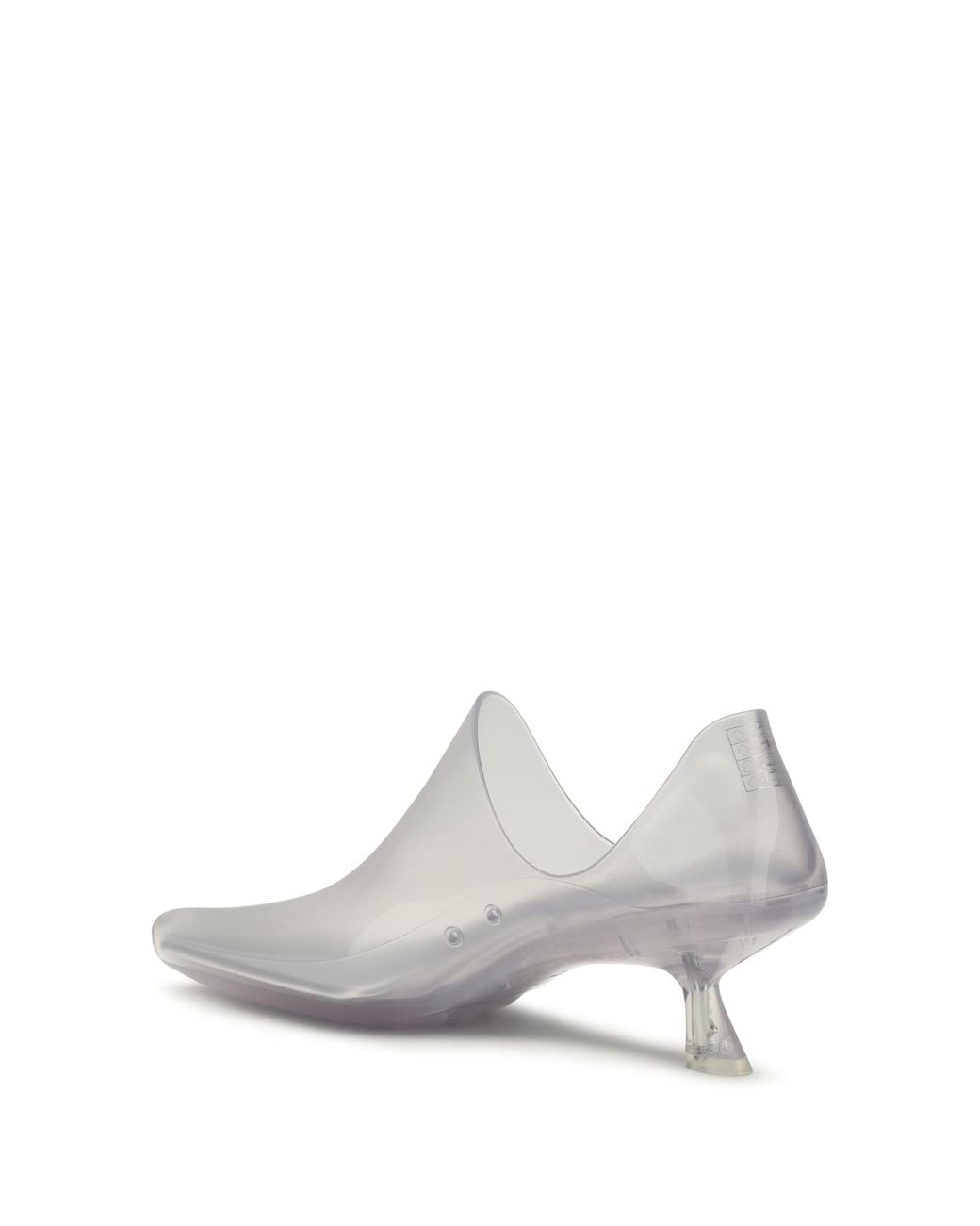 Loewe White Ankle Boots Emily Aqua Pvc