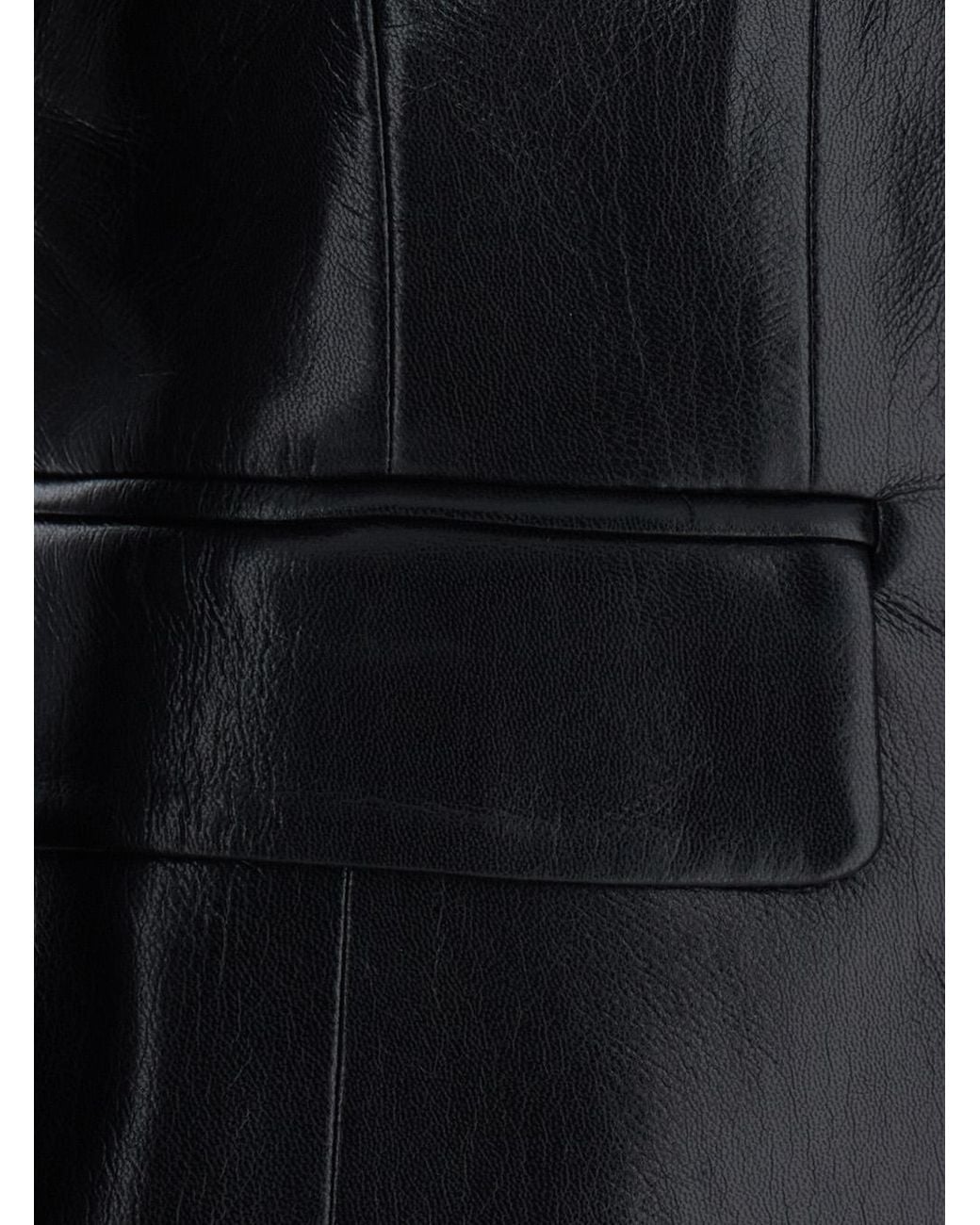 ANDAMANE Black Blazer Zefira Fitted Polyester Blazers