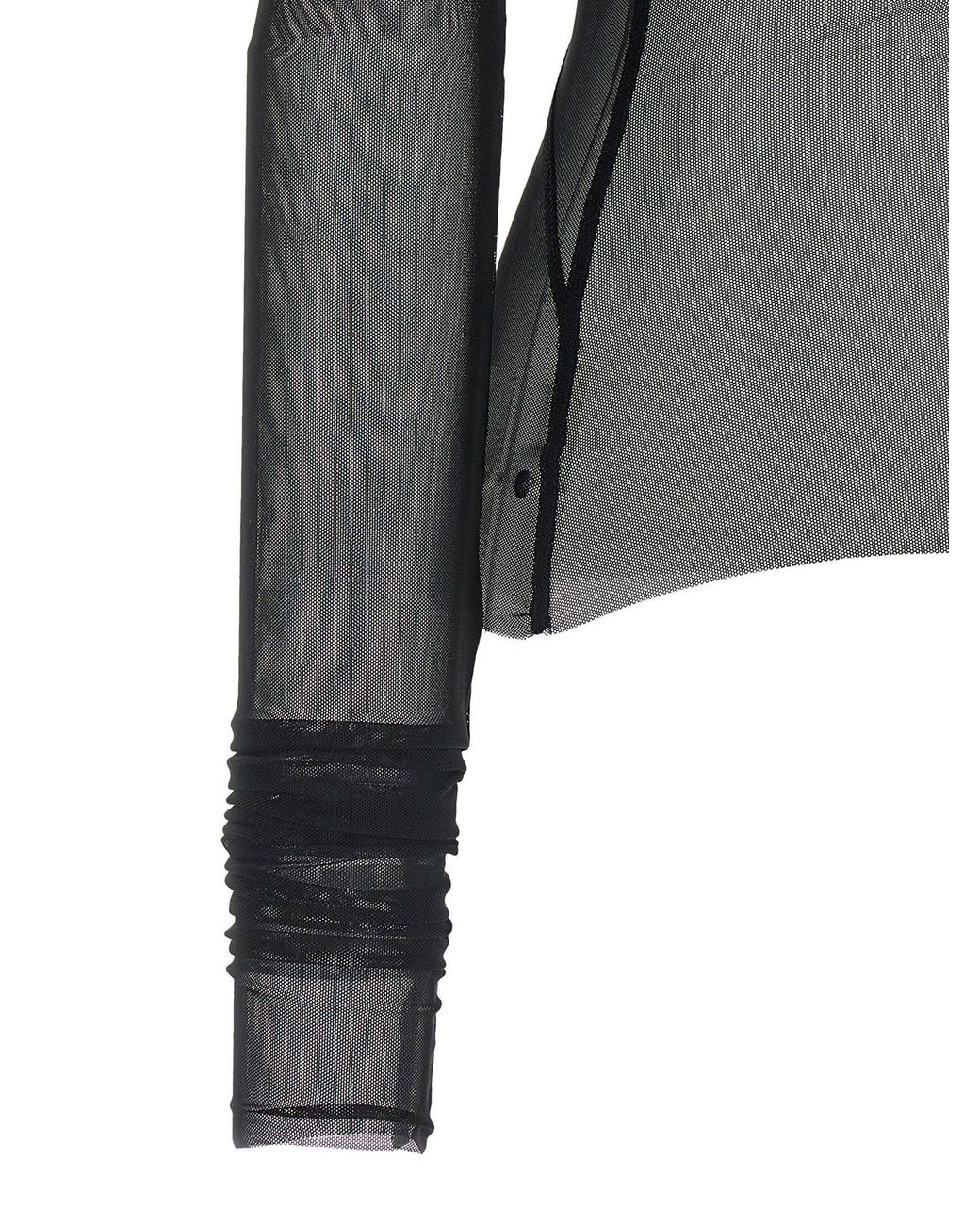Rick Owens Gray Temple Top Sweater