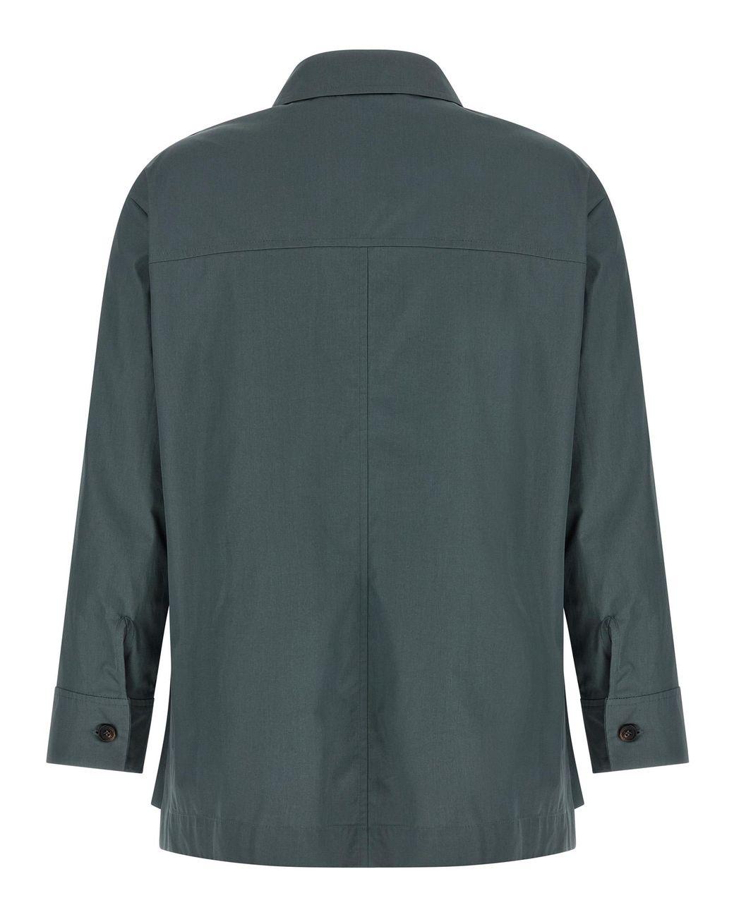 Max Mara Green Cotton Blouse