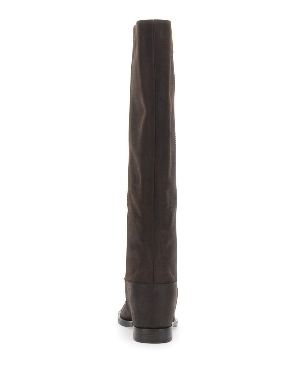 Via Roma 15 Black Via Roma 15 Metallic V Detail Suede Boot