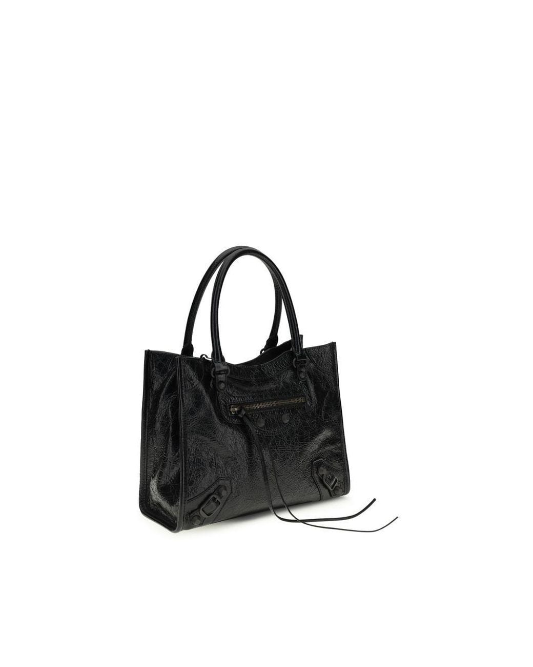 Balenciaga Black Lamb Ovis Aries Shoulder Bag