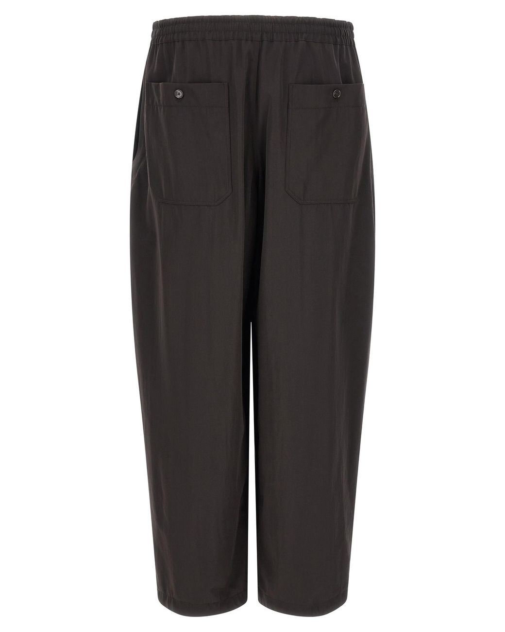 Lemaire Black 'Jogger' Pants for men