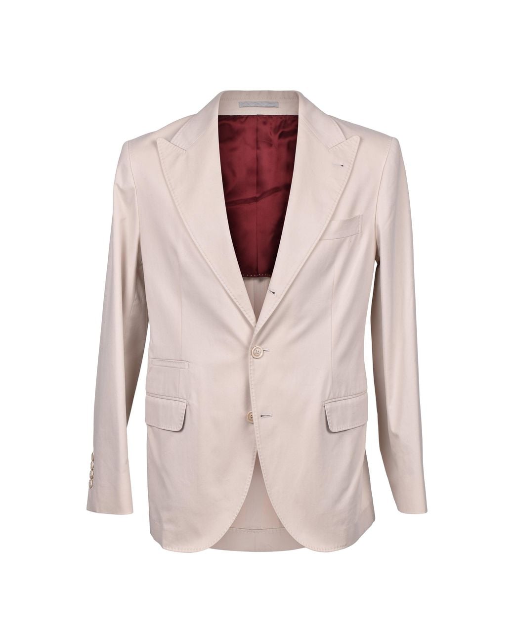 Brunello Cucinelli Pink Cotton Casual Suit for men