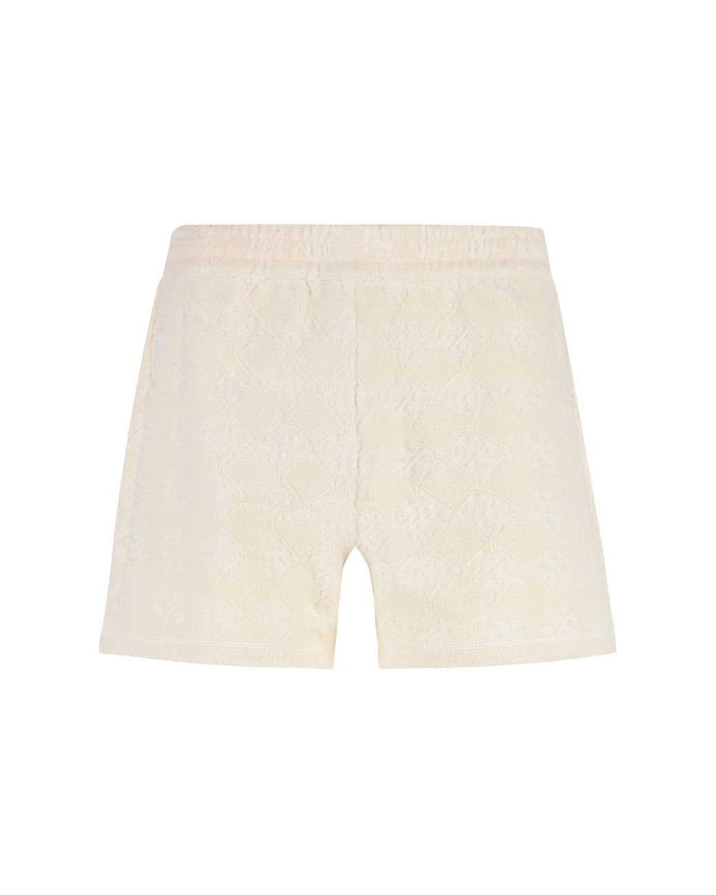 Tory Burch Natural Terry Cloth Shorts