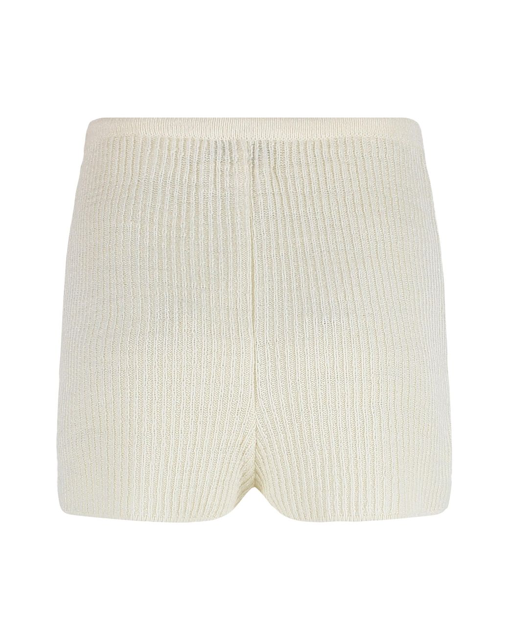 LeKasha Natural Knitted Shorts Linen