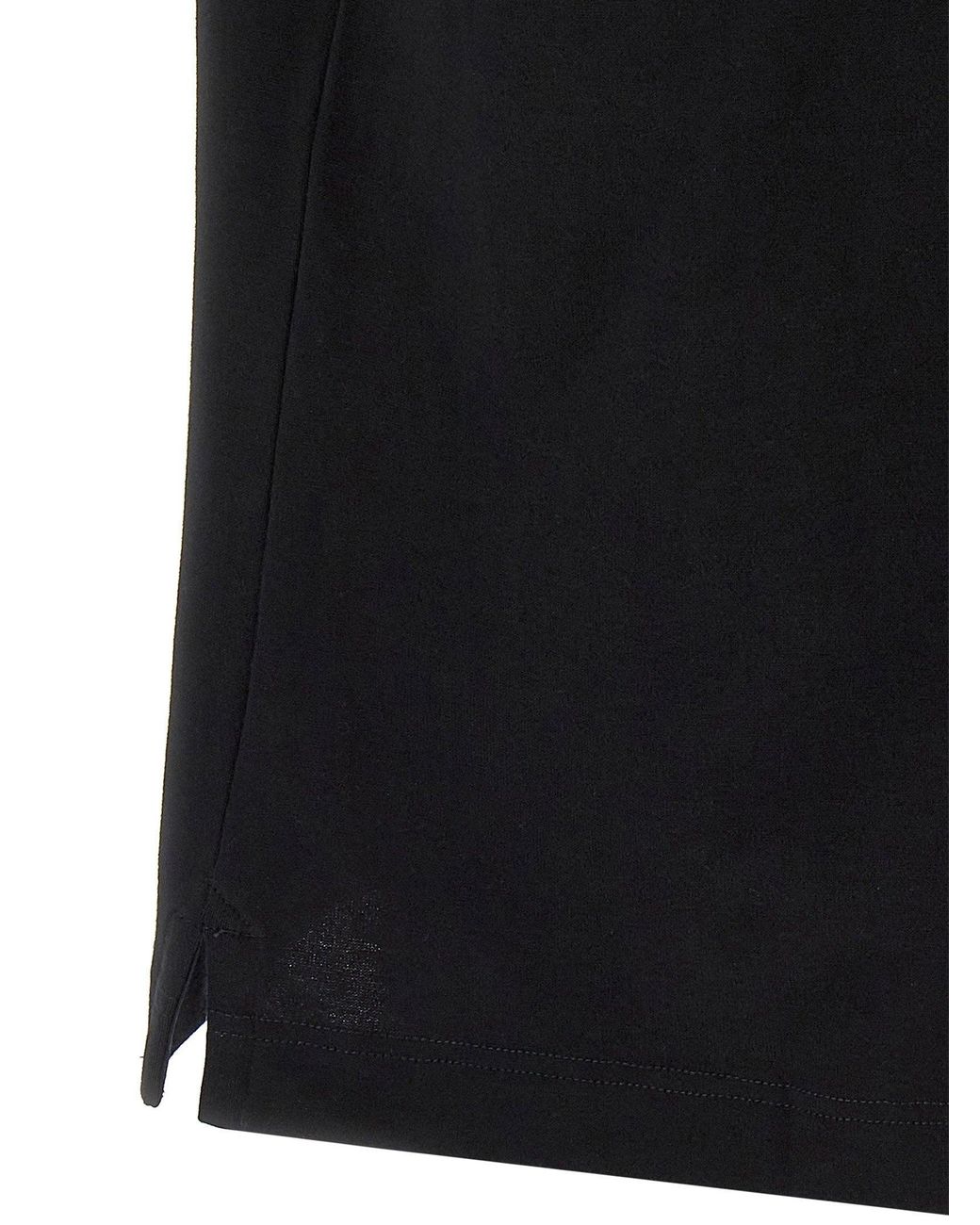 McQueen Black Logo-Print Cotton T-Shirt