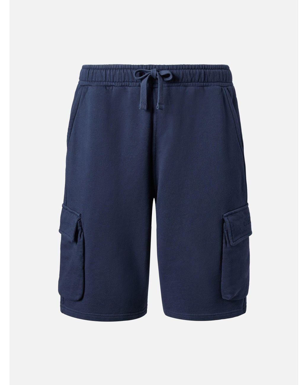 Mc2 Saint Barth Blue Cargo Short Pants Cargy __Single__ for men