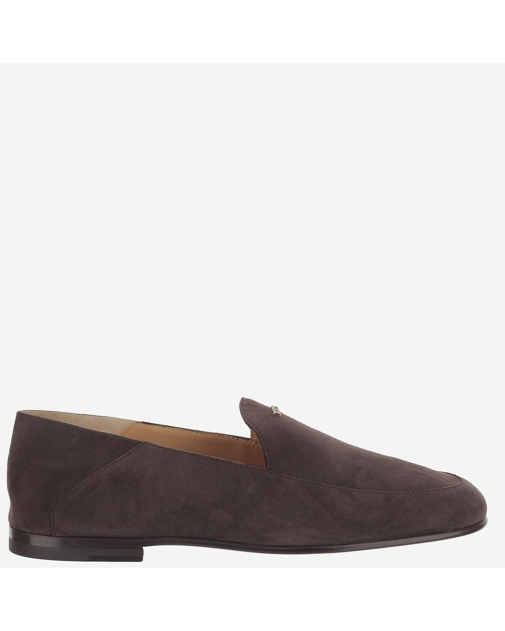 Tod's Brown Loafers Suede