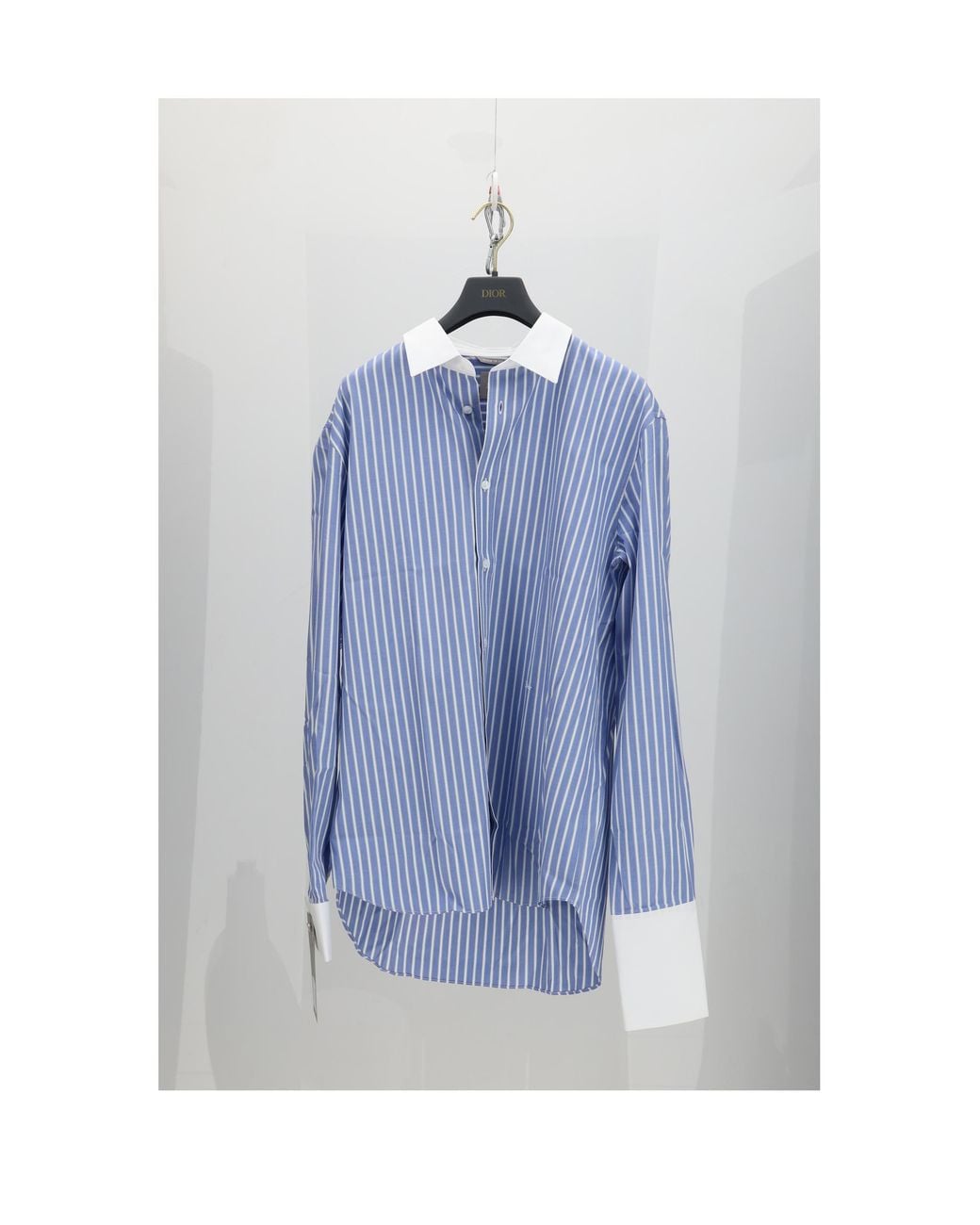 Dior Blue Shirt Cotton for men