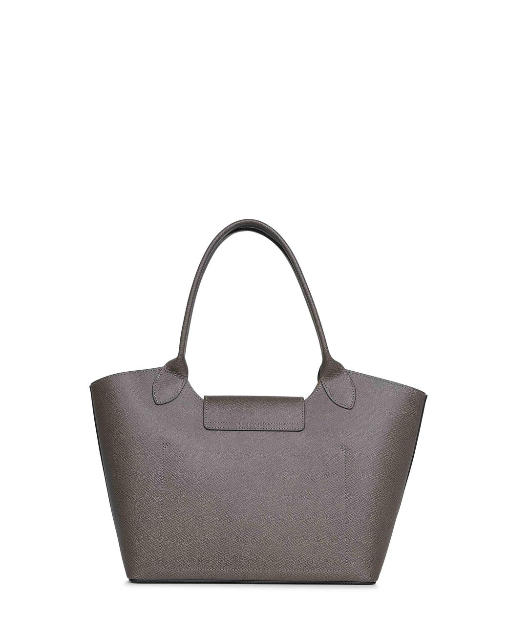 Longchamp Gray Shoulder Bag Épure Leather Calf