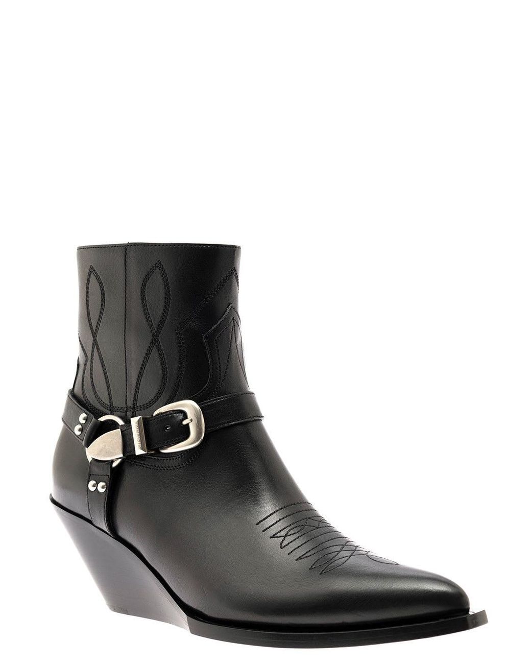 Celine Black Moon Boots With Zip In Leather for Men | Lyst Celine Black Moon Boots With Zip In Leather for Men | Lyst