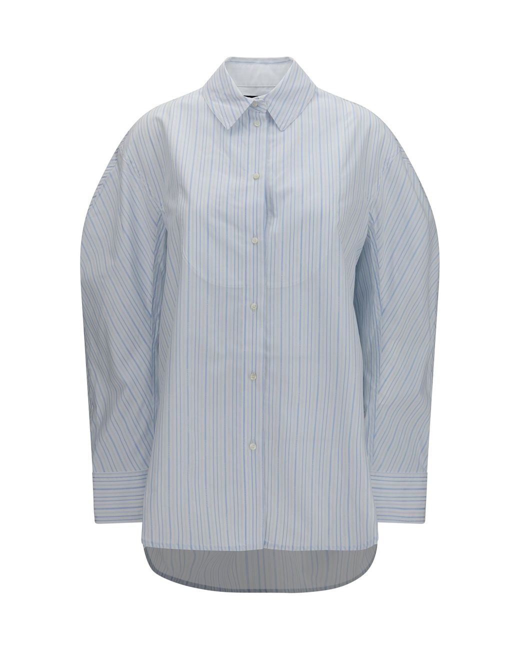 Jacquemus Gray Citta Cotton-Poplin Shirt