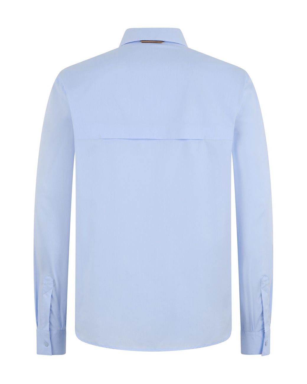 K-Way Blue Long-Sleeved Shirt Cotton for men