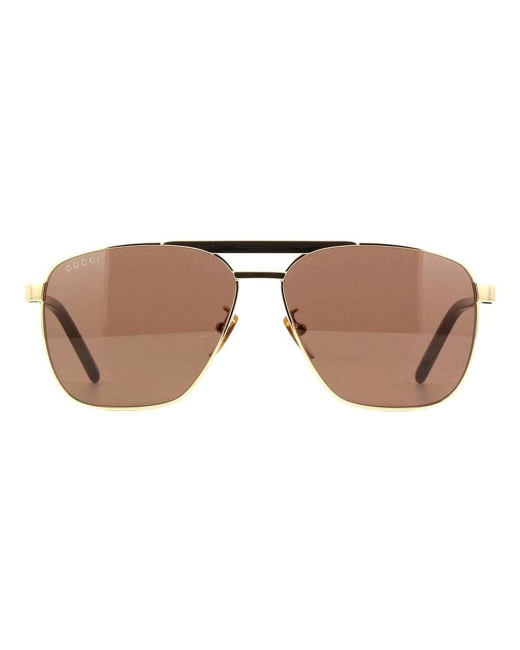 Gucci Brown Gucci Gg1164S 002 Sunglasses for men