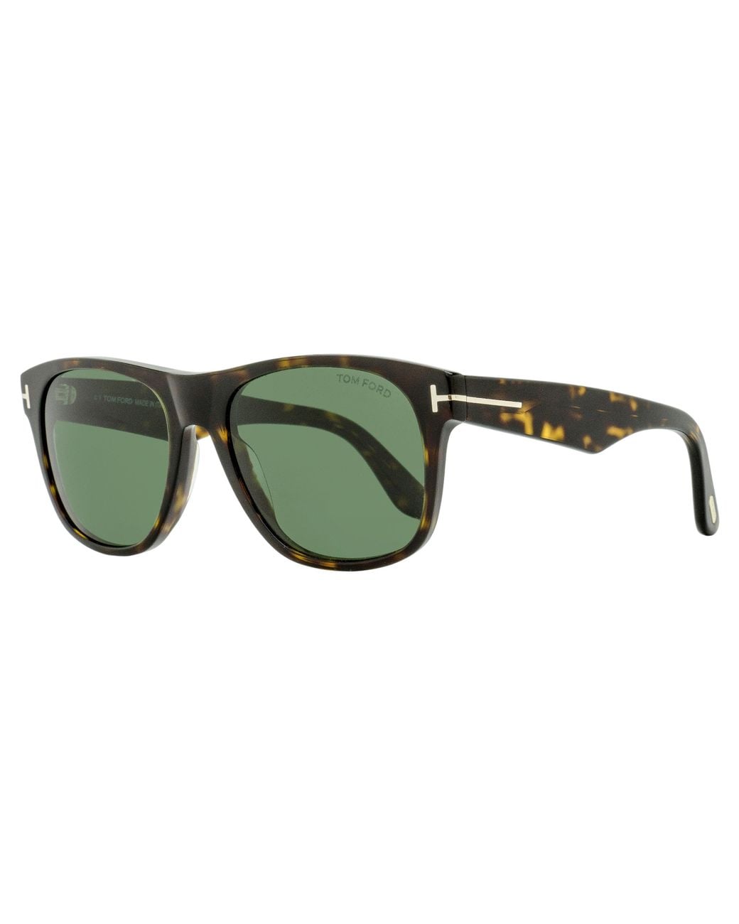 Tom Ford Green Marlon-02 Sunglasses Tf1284 52N 55Mm Ft1284 Plastic (Acetate) for men