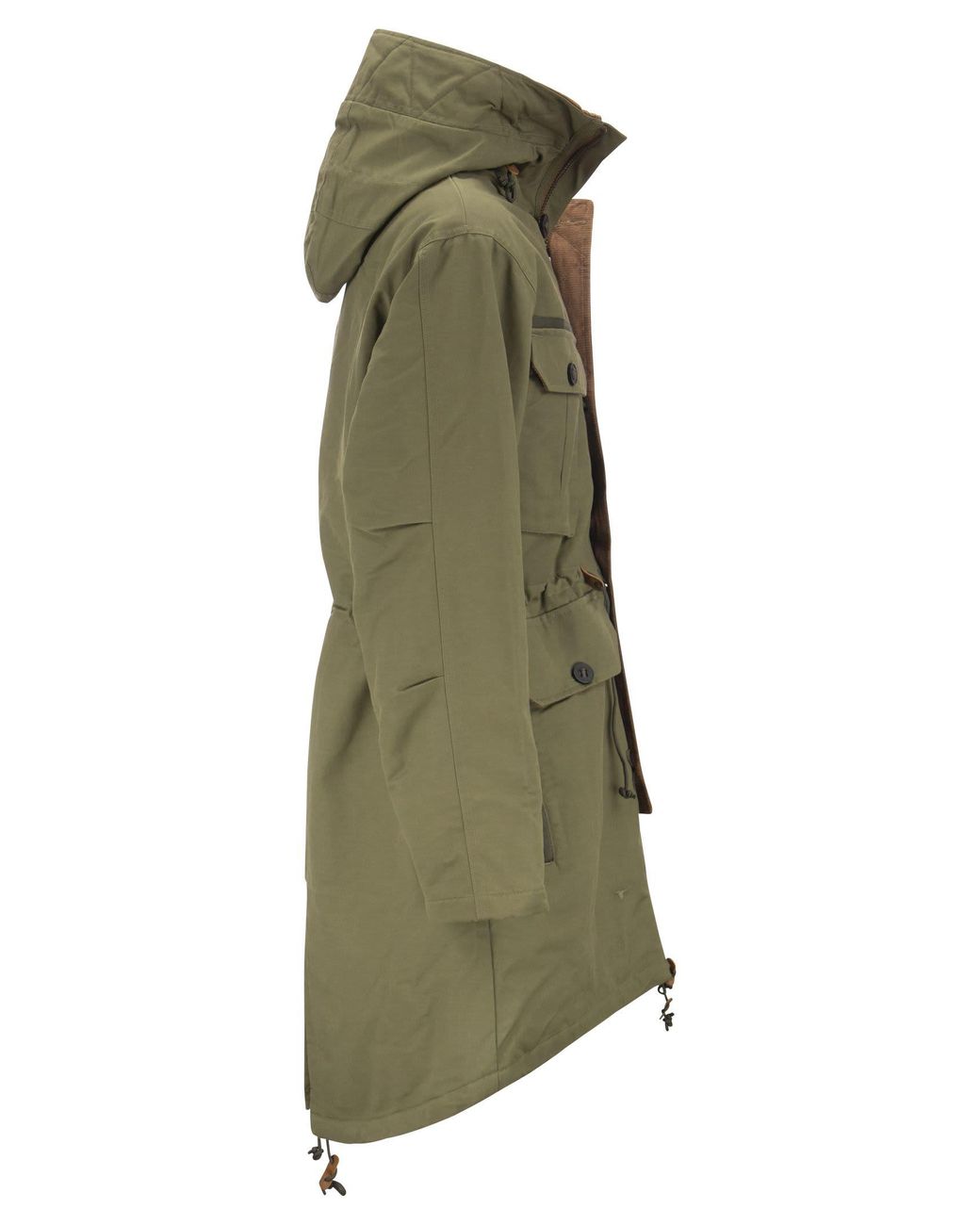north face fishtail parka