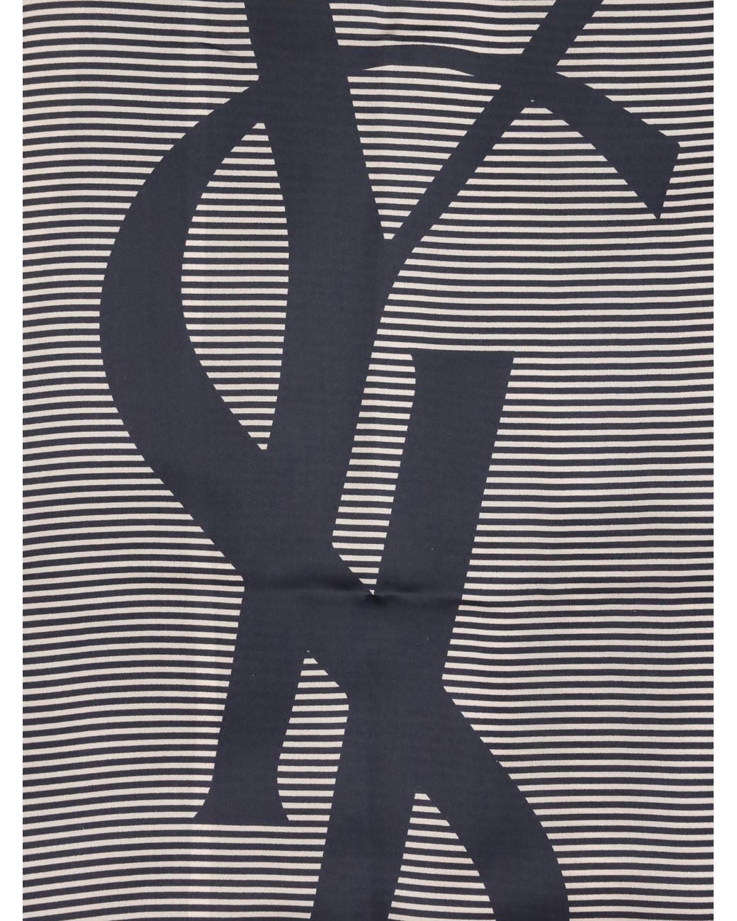 Saint Laurent Blue Saint Laurent Cassandre Scarf