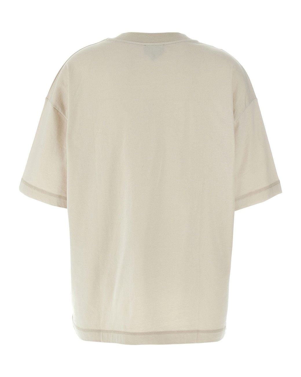 A.P.C. White Logo-Embossed Organic Cotton T-Shirt