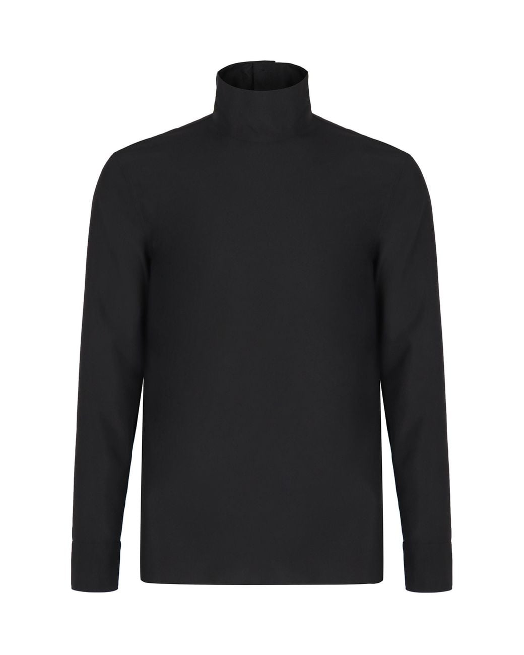 Gucci Black Technical Panama Shirt Polyester for men