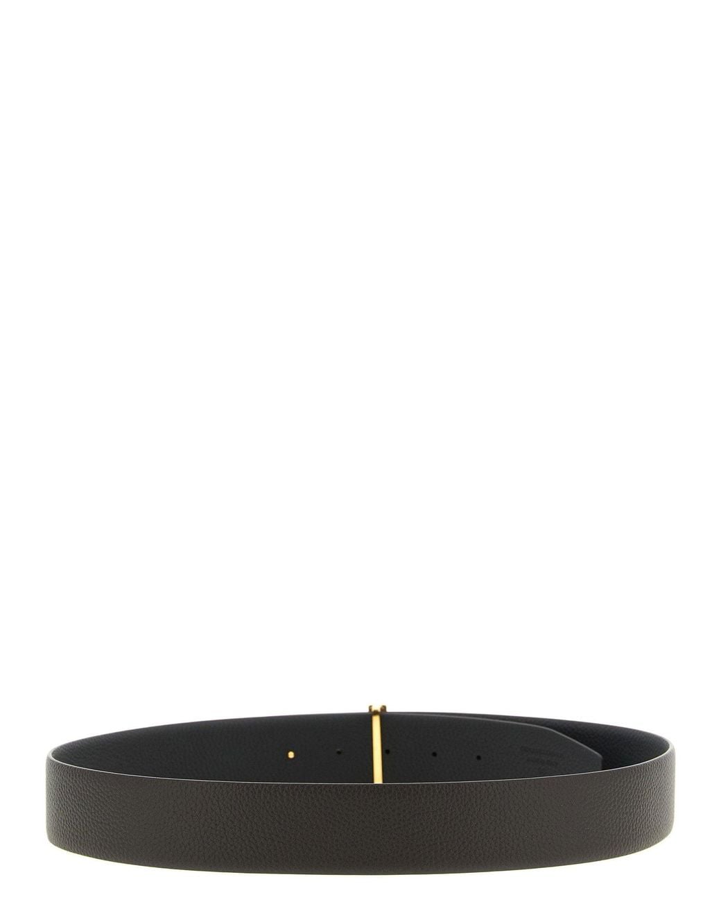 Tom Ford White Icon Belt for men