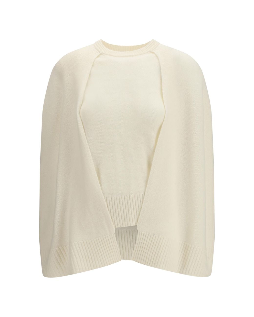 Totême White Toteme Cashmere Sweater