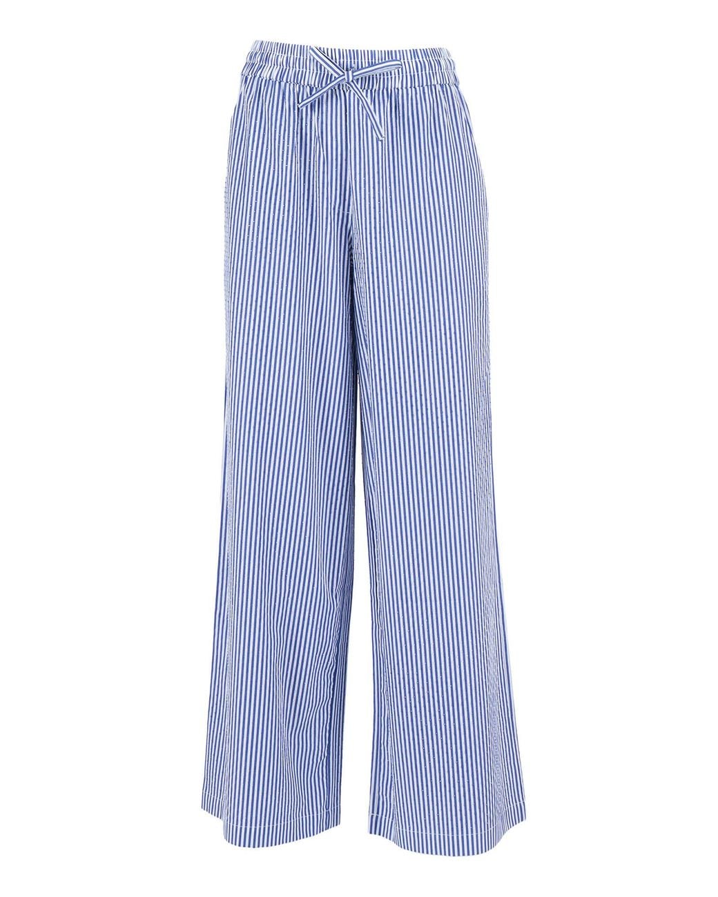 P.A.R.O.S.H. Blue P.A.R.O..H. Pants Cotton
