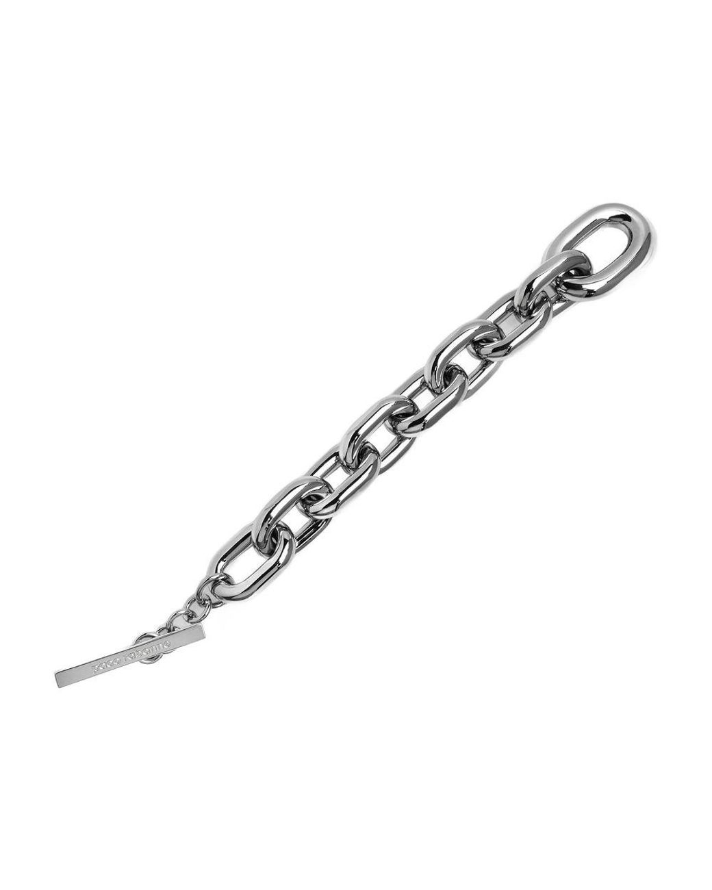 Rabanne Metallic Xl Link Brac Bracelet