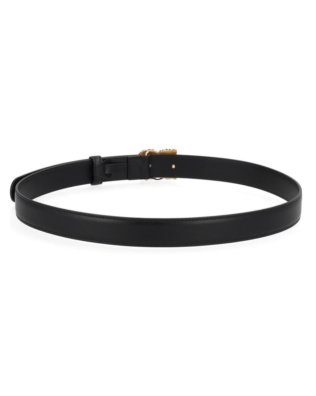 Dolce & Gabbana Black Dolce & Gabbana Leather Belt