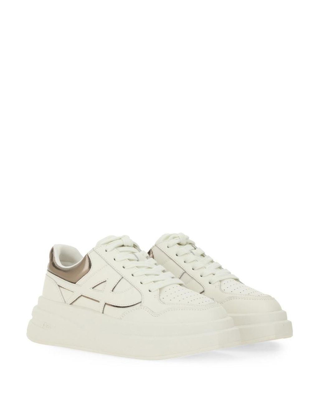 Ash White Icons Combo B Sneaker Calf Leather Trainers