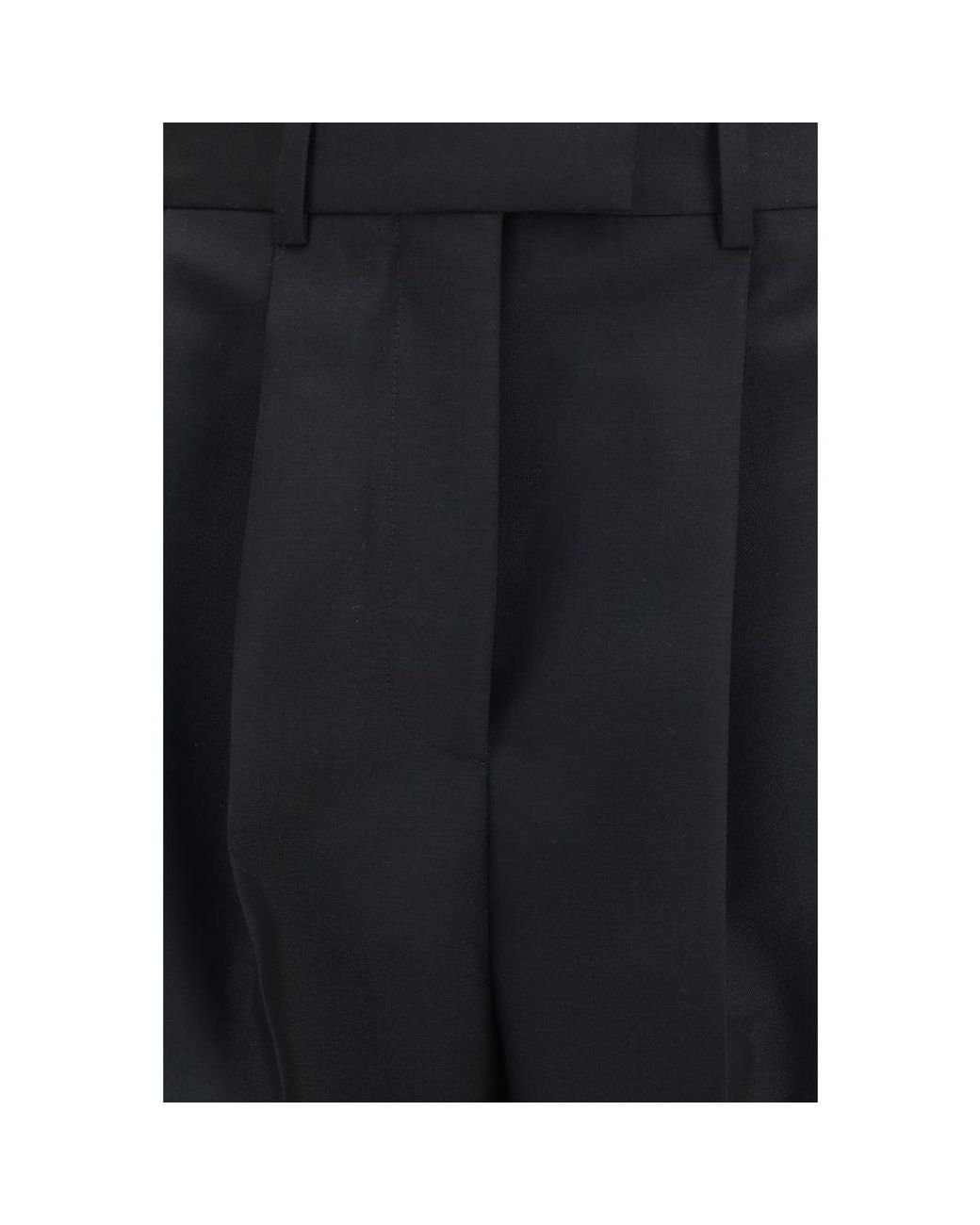 Givenchy Black Wool Oves Aries Dress Pants