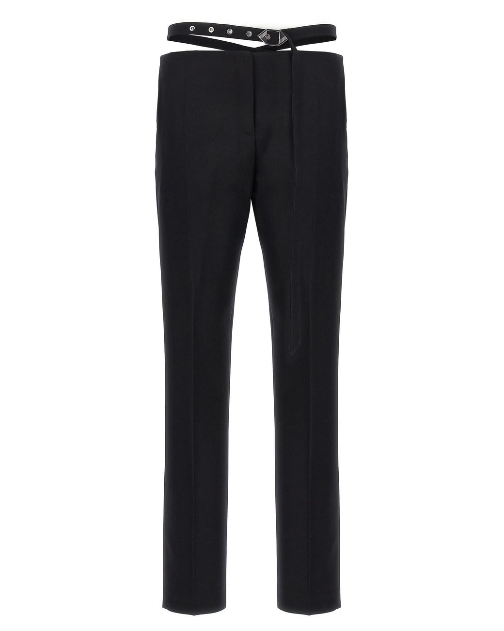 The Attico Blue Cut Out Pants