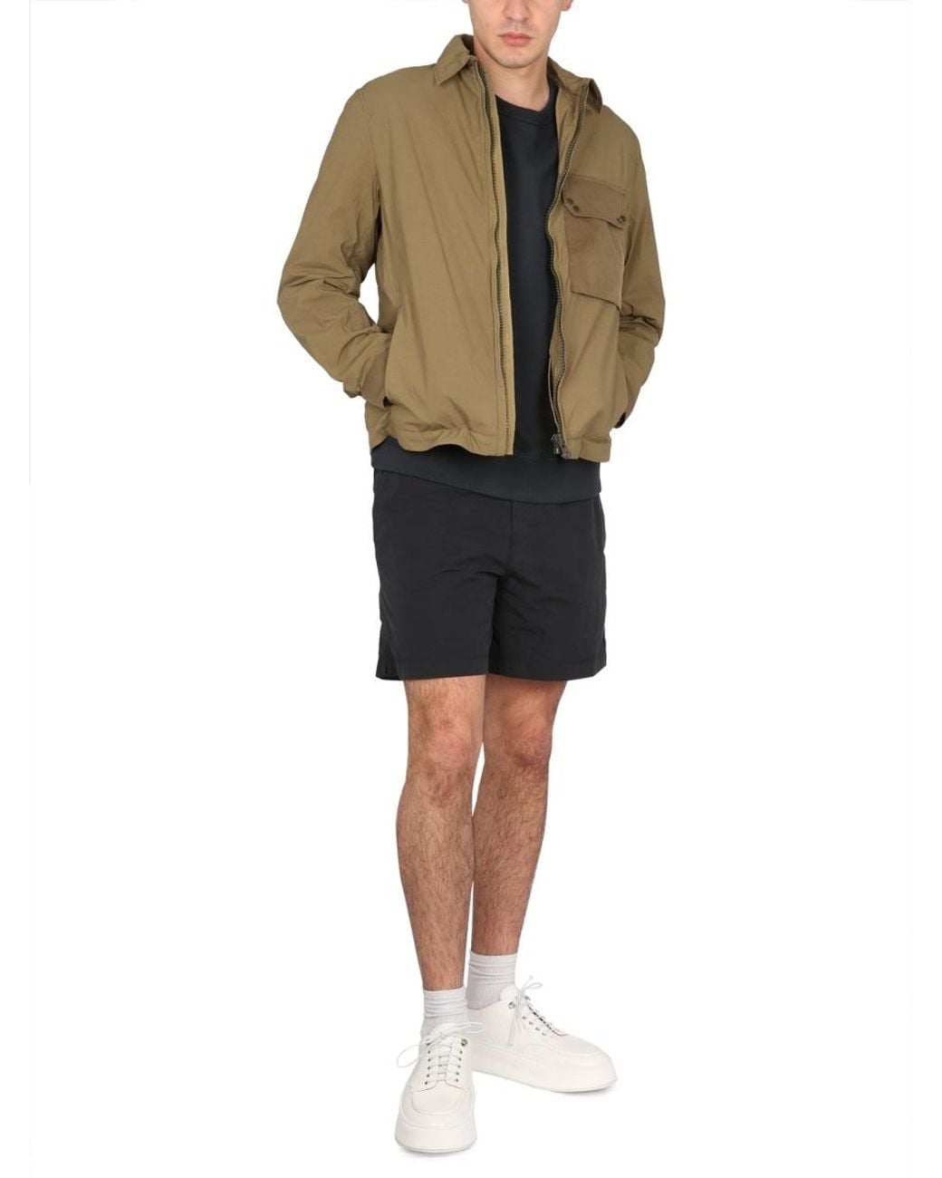 C P Company Brown Mid Layer Jacket Polyamide for men