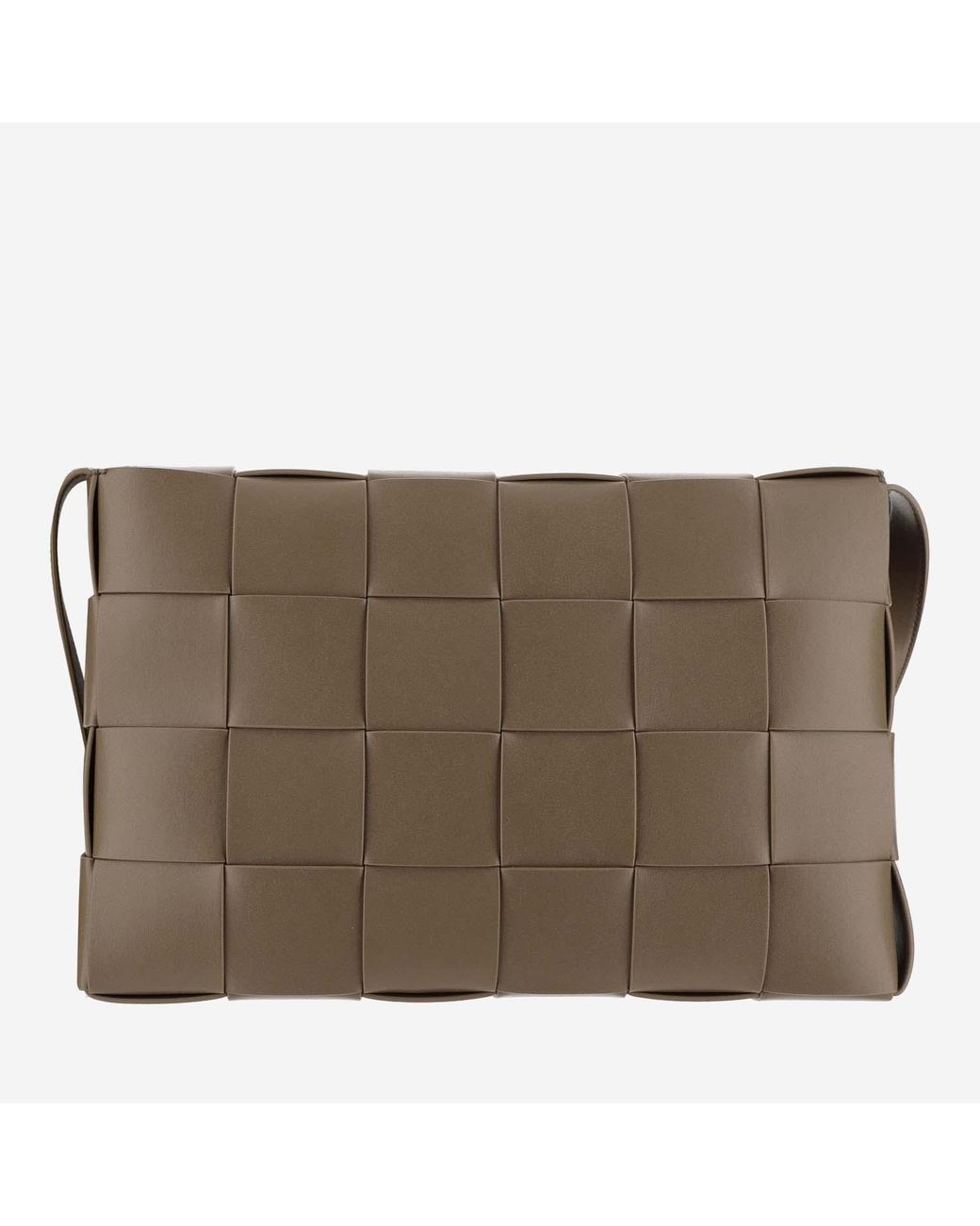 Bottega Veneta Brown Maxi Cassette Bag Leather Shoulder for men