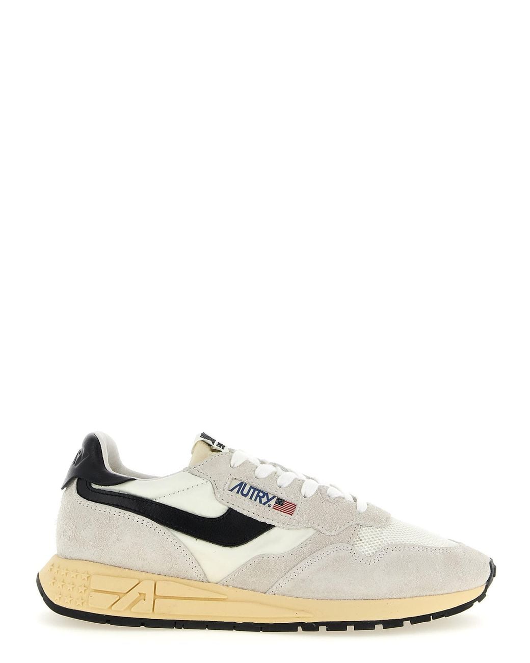 Autry White 'Reelwind' Sneakers for men