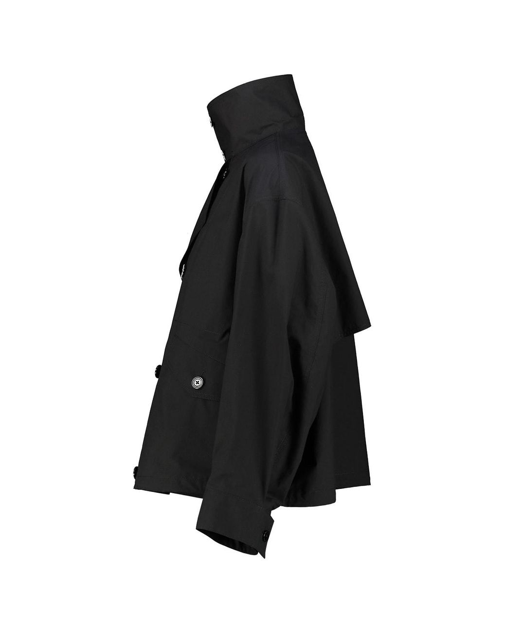 Lemaire Double Flap Light Blouson in Black | Lyst
