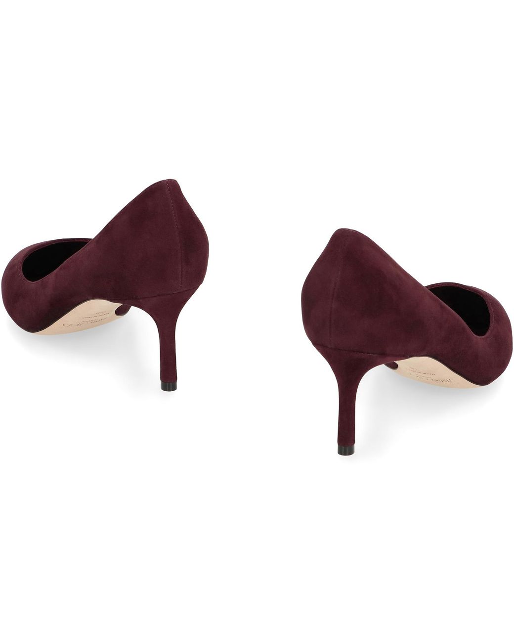 Jimmy Choo Brown Romy 60 Suede Pumps Goatskin