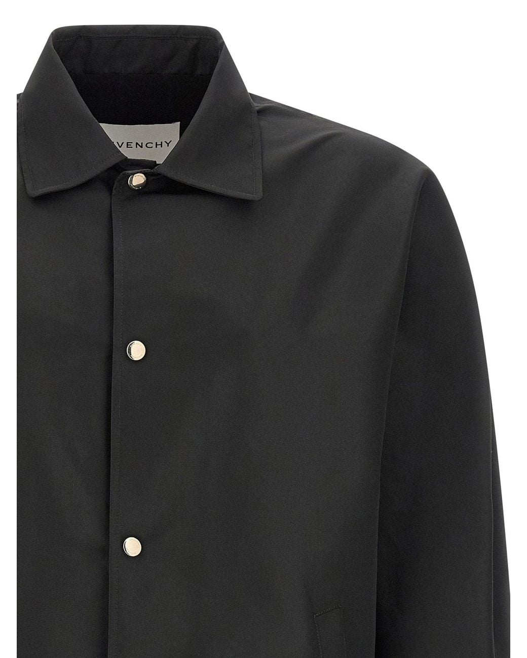 Givenchy Black Coach Jacket