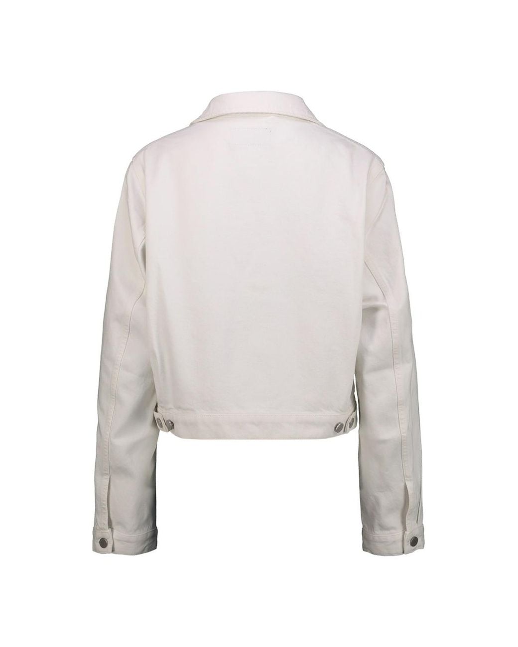 Lemaire White Cropped Jacket