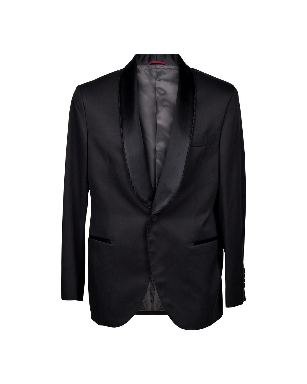 Brunello Cucinelli Black 100% Silk Tuxedo Dinner Jacket New for men