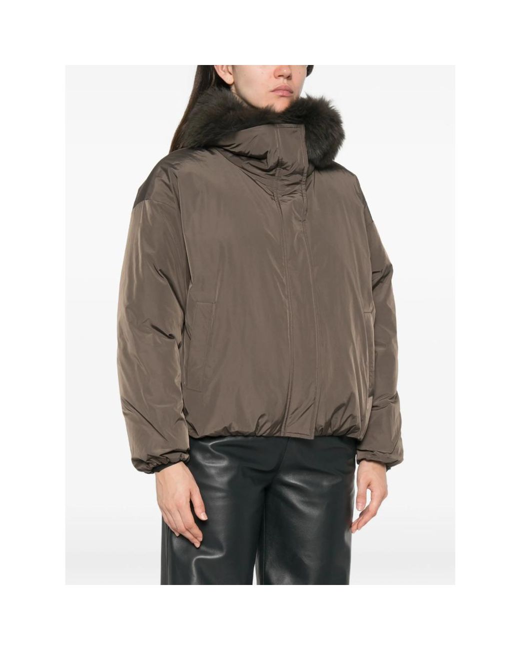 Yves Salomon Green Jackets