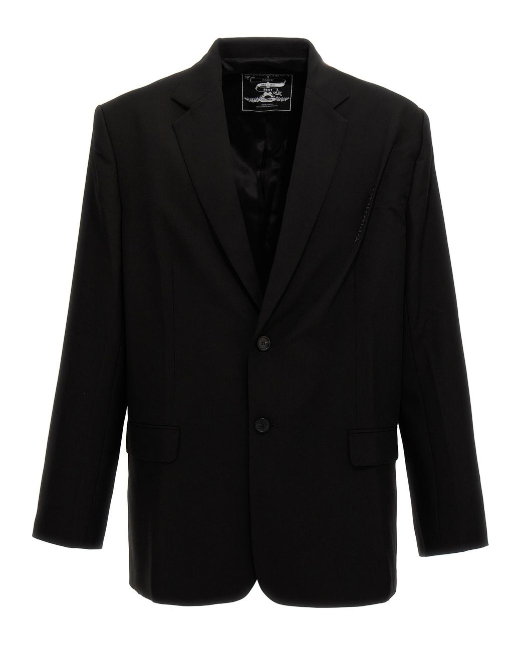Y. Project Black 'Pinched Logo' Blazer for men