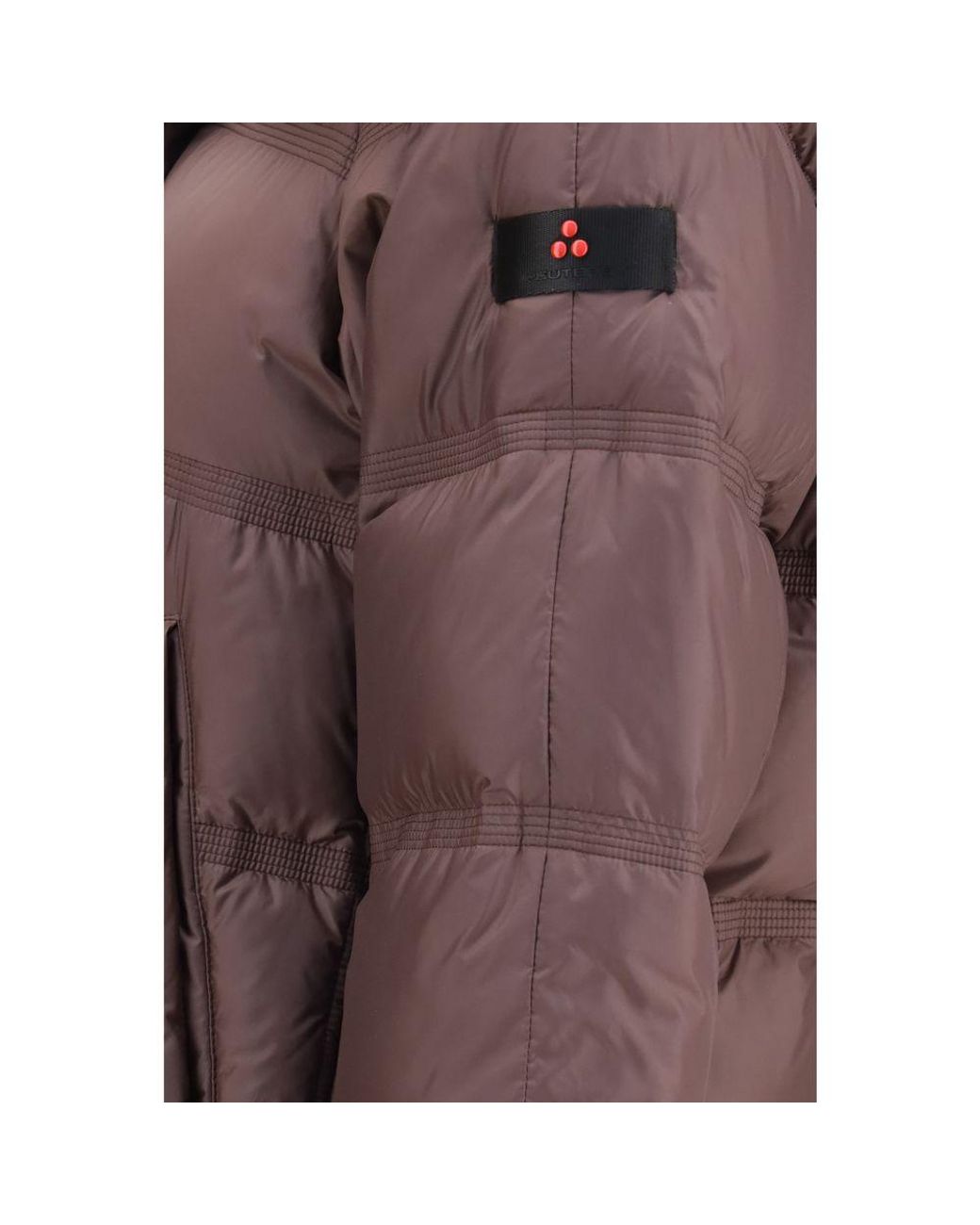 Peuterey Brown Polyester Full-Length Jacket Clothing