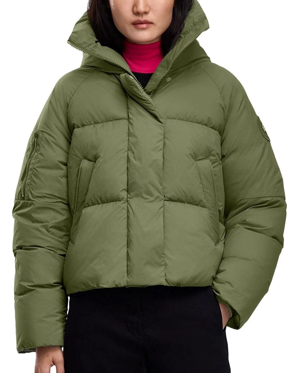 Canada Goose Green Chilliwack Puffer V Jacket