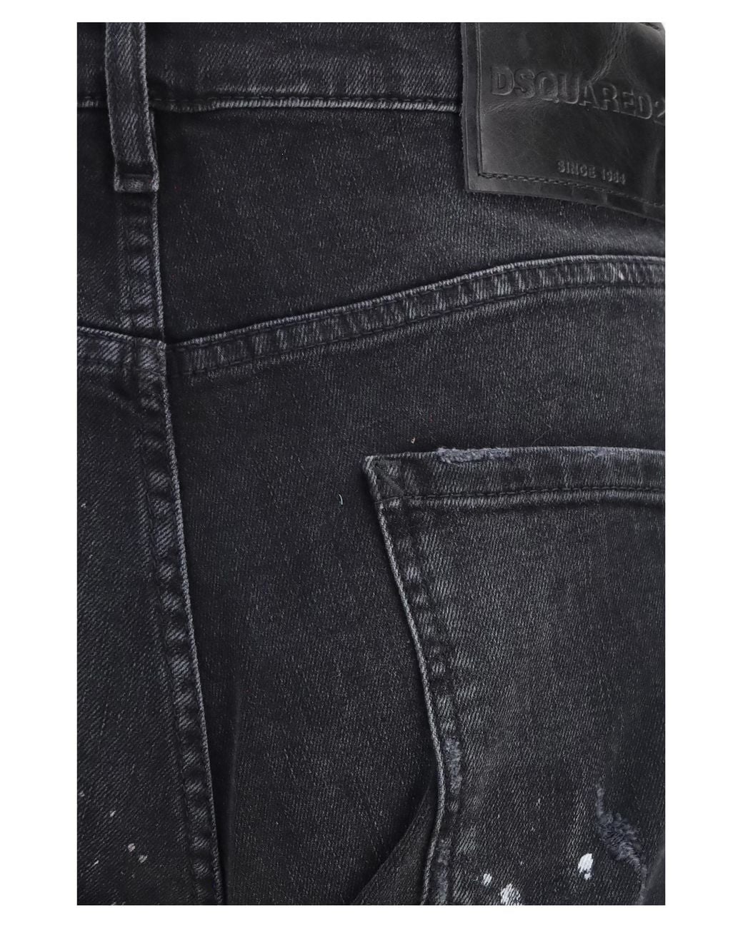 DSquared² Black Dsquared2 Teddy Jeans for men